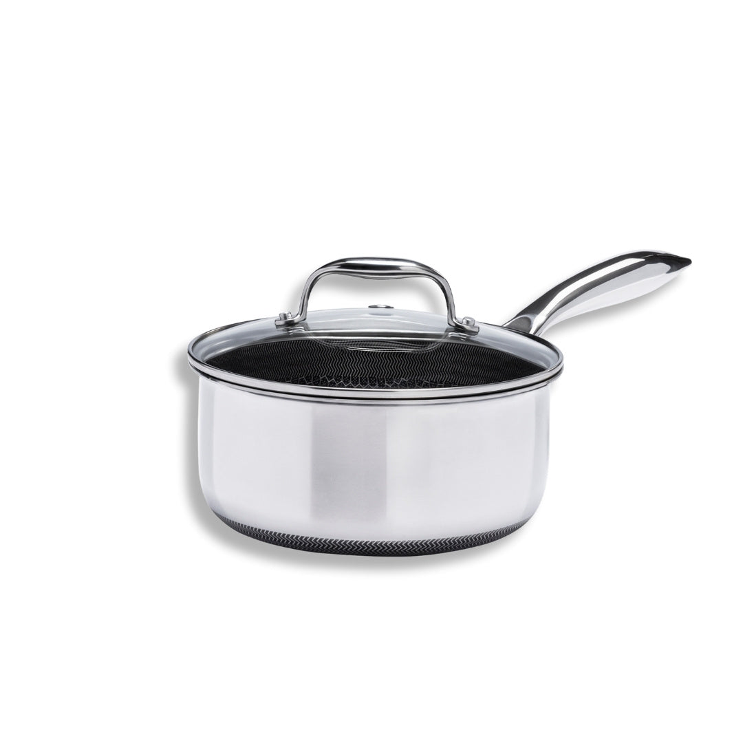 Panela Em Aço Inox 18cm 2L Oxford Hive-4675
